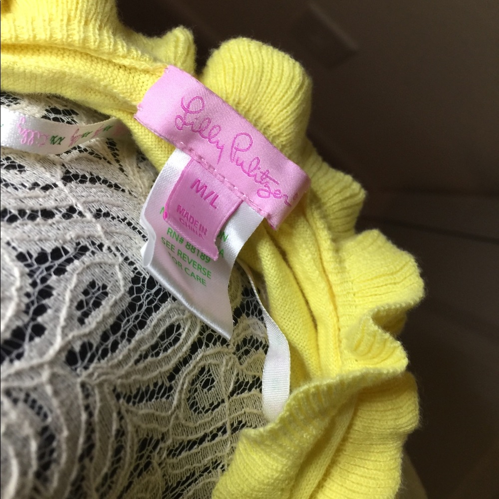 Lily Pulitzer crop Sweater